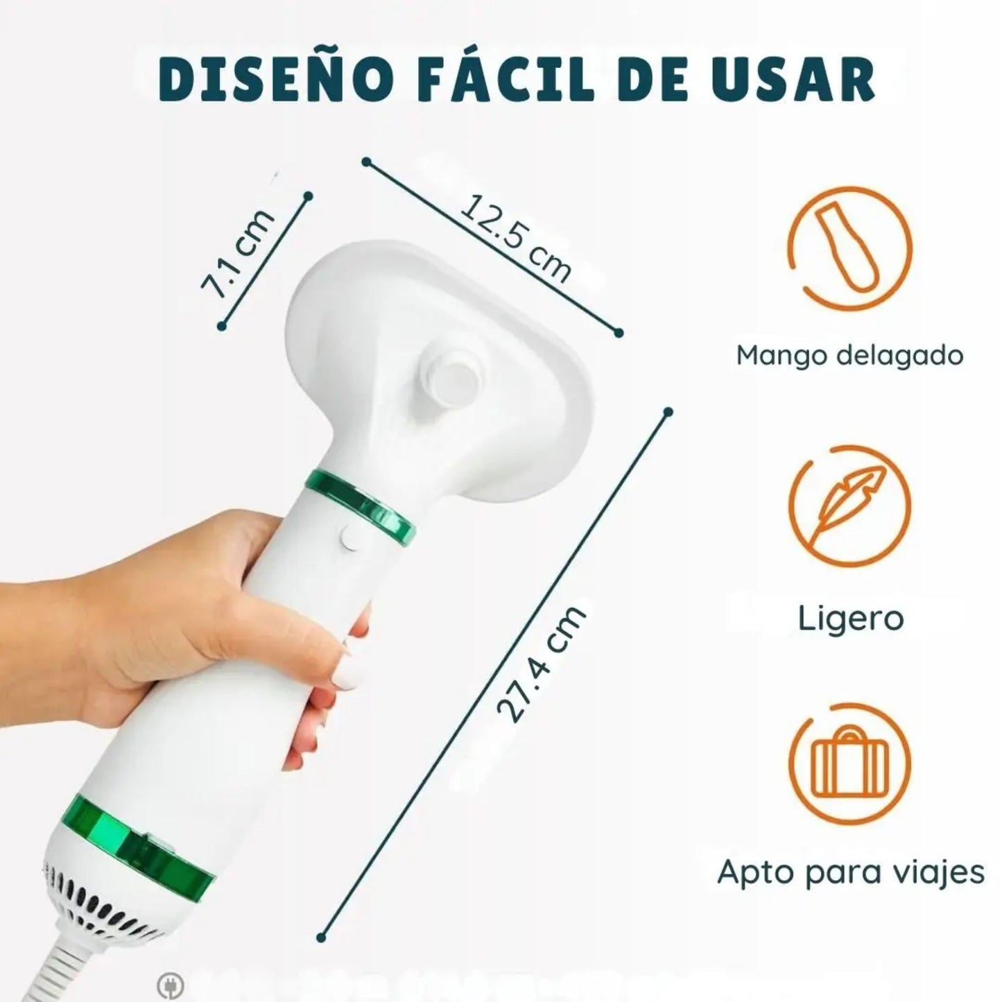 Cepillo TurboDry® Con Vaporizador Para Tus Mascotas
