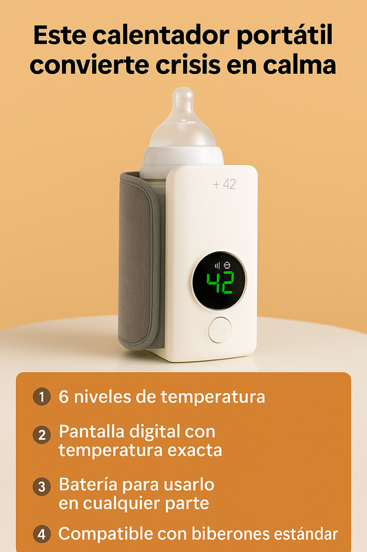 Calentador Portátil de Mamaderas
