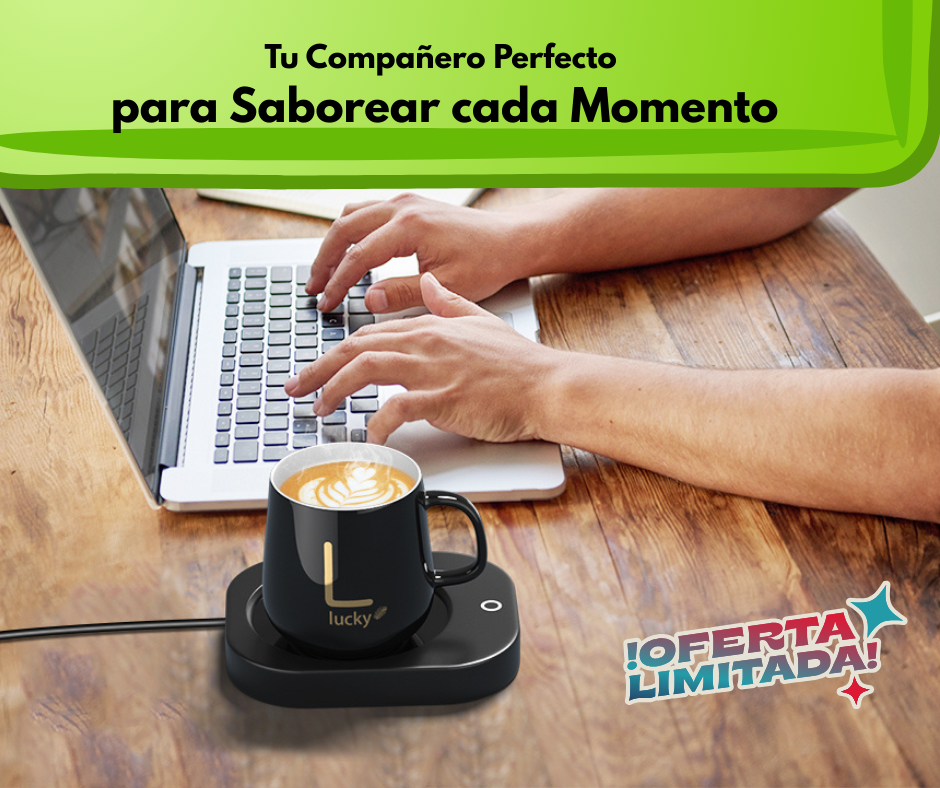CoffeeGo® Taza premium con Calentador Eléctrico