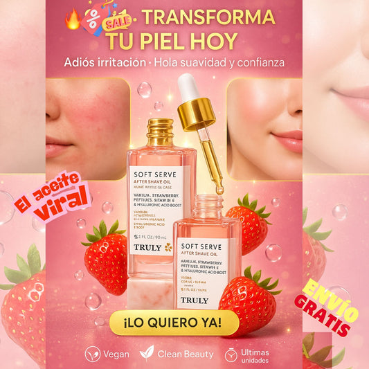 Aceite TRULY para una PIEL SANA     ⭐⭐⭐⭐⭐