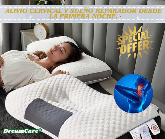 DreamsCare® Almohada Cervical Ergonómica