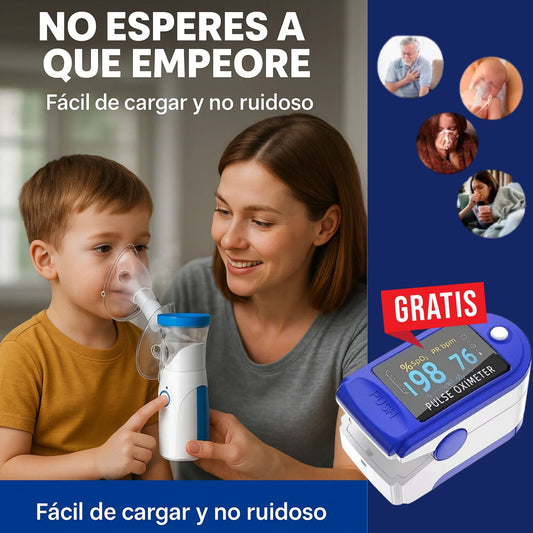 NebulizAir ® - Alivio Respiratorio  para Niños y Adultos             ⭐⭐⭐⭐⭐