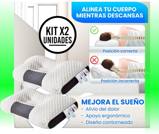 DreamsCare® Almohada Cervical Ergonómica
