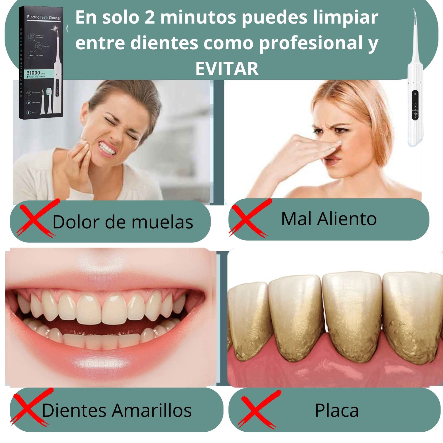 Oralux Pro - Limpieza profunda interdental ⭐⭐⭐⭐⭐
