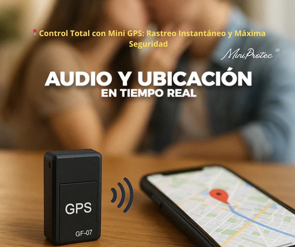 MiniProtec® - GPS Protección compacta: ubicación precisa y alarma SOS