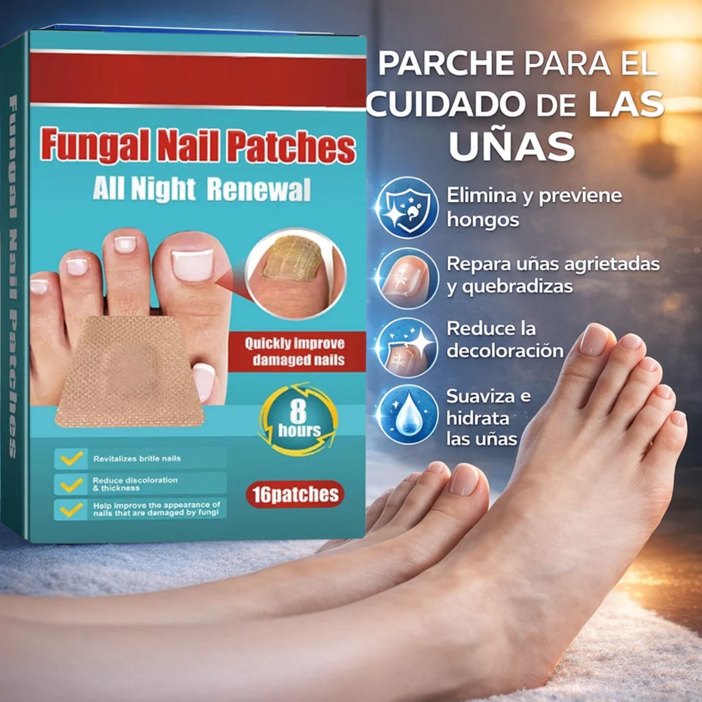 FungiStop Pro - Reduce hongos y fortalece la uña ⭐⭐⭐⭐⭐