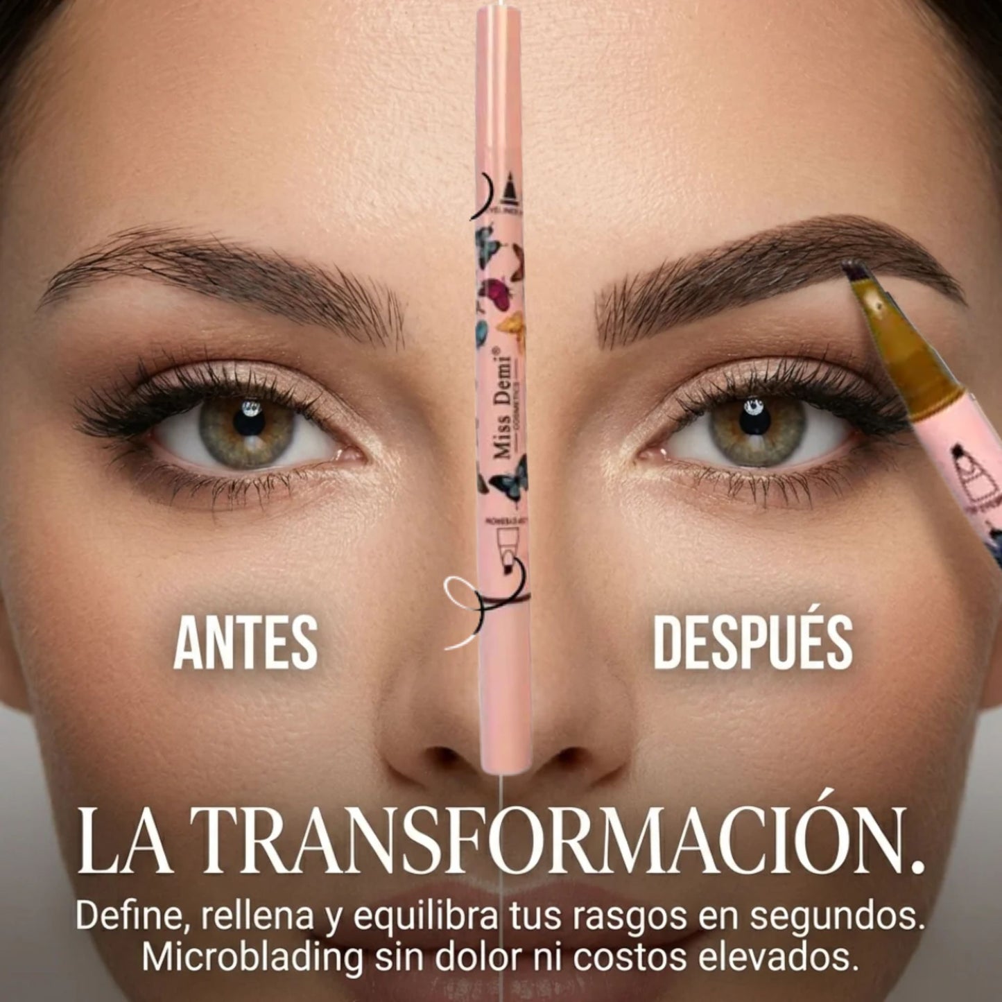 BrowLuxe 3D - Cejas realistas todo el día.⭐⭐⭐⭐⭐ ➕🎁 BONOS 3 Ebooks
