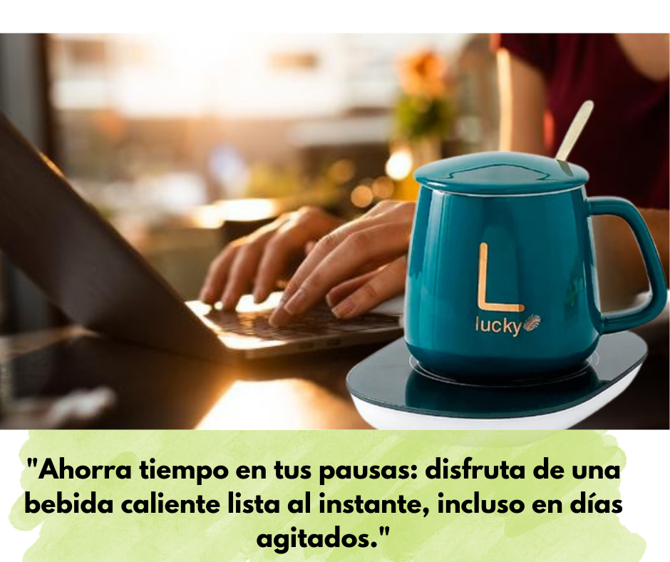 CoffeeGo® Taza premium con Calentador Eléctrico