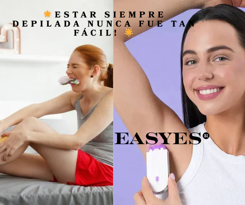 Super Pack Belleza: EasYes® Depiladora Inalambrica + Depiladora Facial + Cepillo alisador