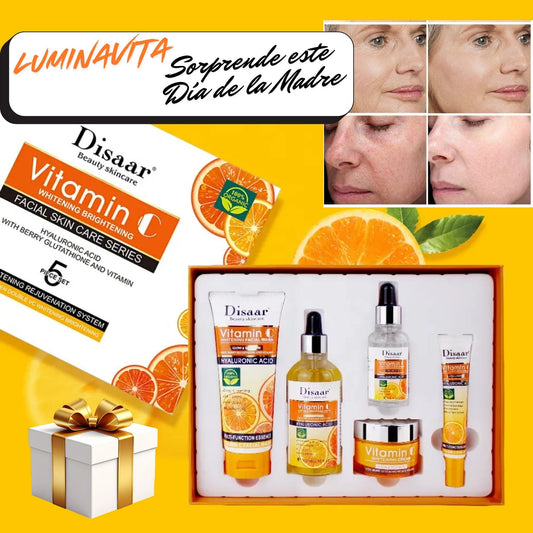 LuminaVita: Kit regalo que ilumina, humecta y reduce signos de fatiga tu rostro ⭐⭐⭐⭐⭐