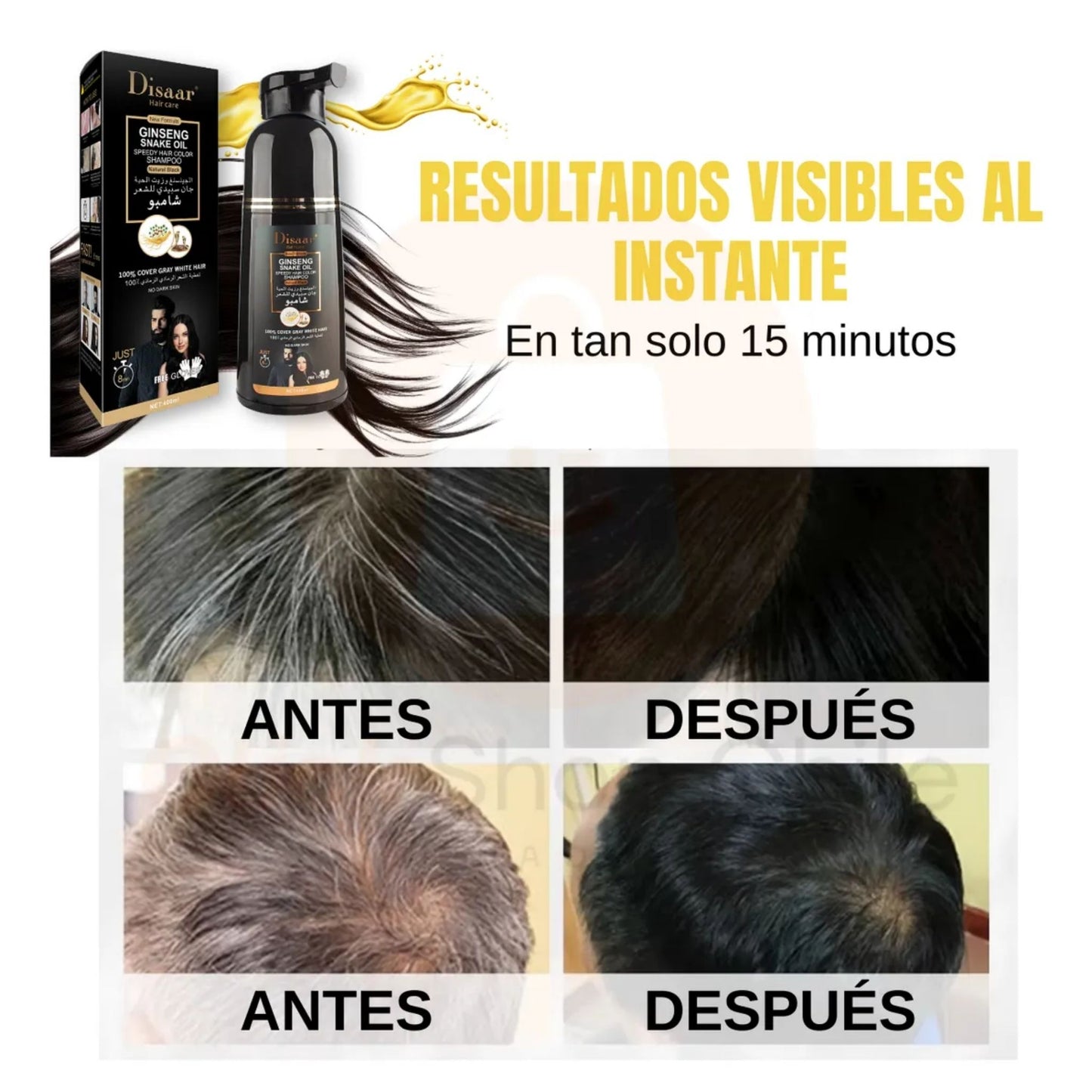 SHAMPOO CUBRE CANAS DISAAR