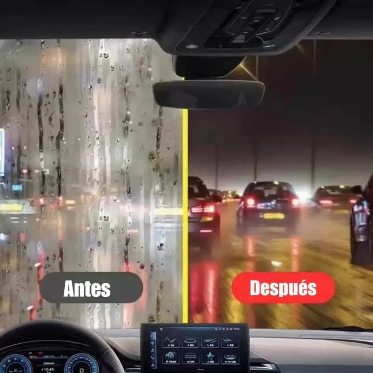 ClearDrive Pro® 🤩 Previene el empañamiento al instante y mejora tu seguridad al volante ➕ GRATIS Spray Para Dolores