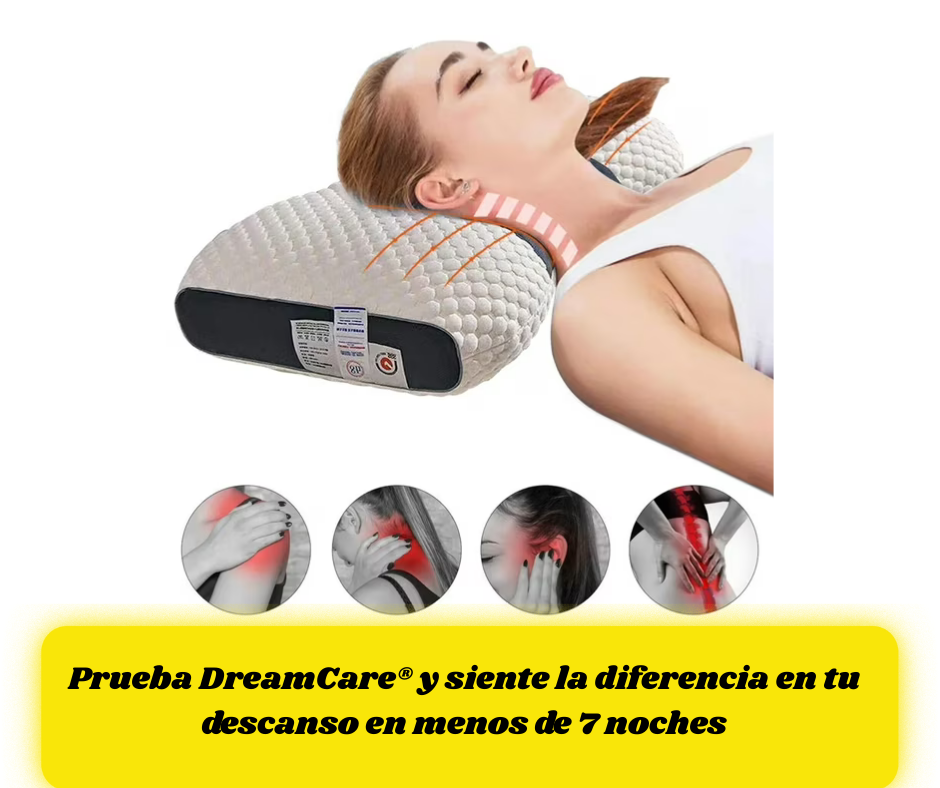 DreamsCare® Almohada Cervical Ergonómica