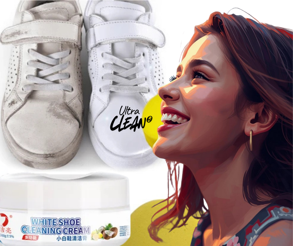 UltraClean® Crema limpiadora para zapatos blancos