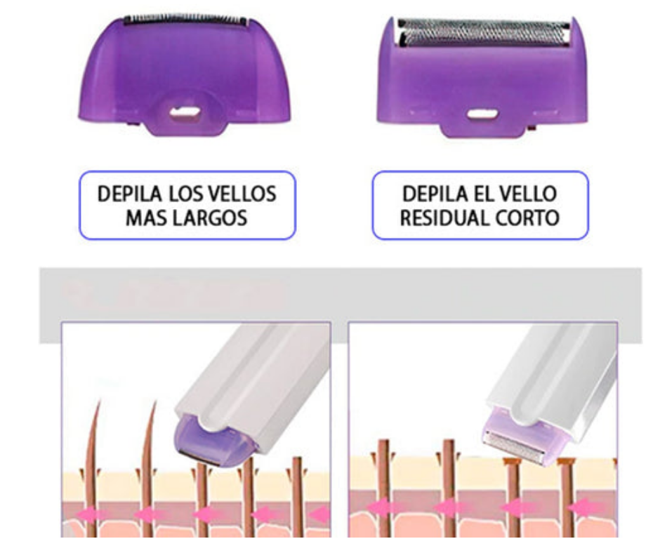 Super Pack Belleza: EasYes® Depiladora Inalambrica + Depiladora Facial + Cepillo alisador