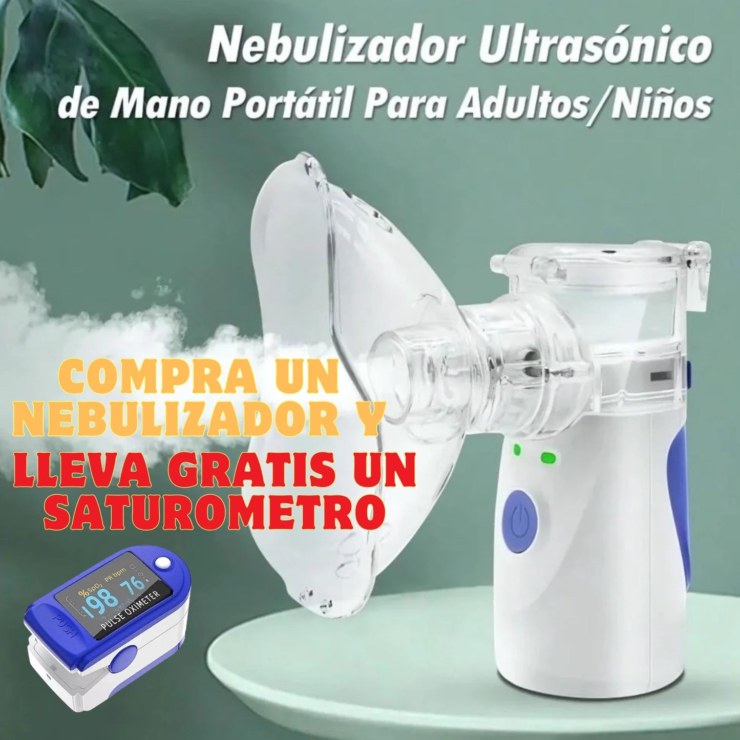NebulizAir ® - Alivio Respiratorio  para Niños y Adultos             ⭐⭐⭐⭐⭐