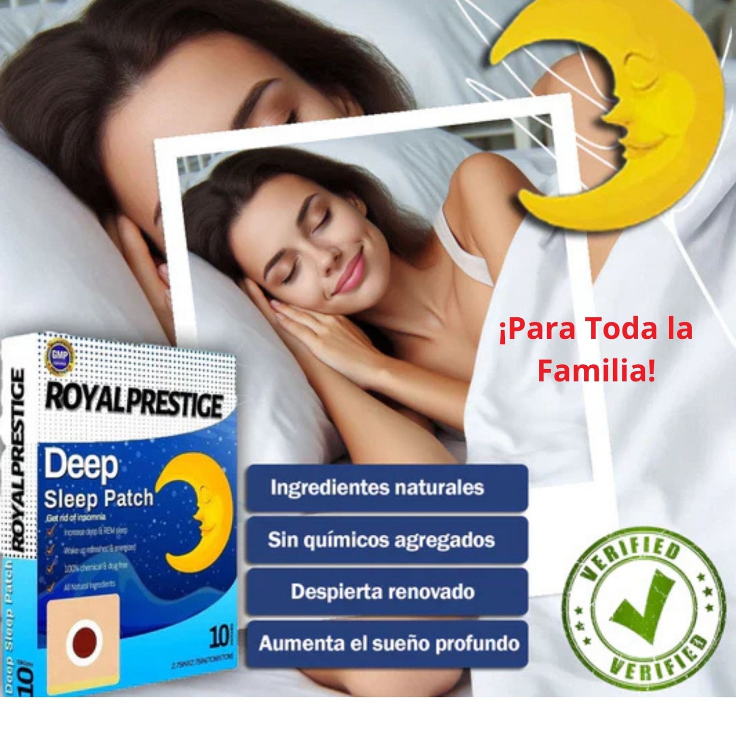 SueñoNatural® - Relájate con ingredientes naturales para un descanso reparador desde la primera noche          ⭐⭐⭐⭐⭐
