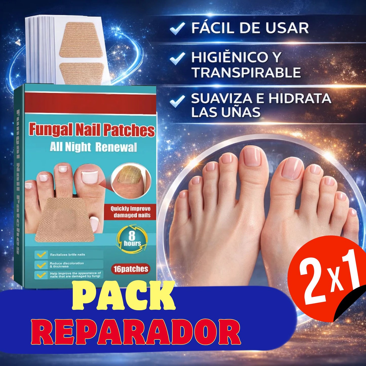 FungiStop Pro - Reduce hongos y fortalece la uña ⭐⭐⭐⭐⭐