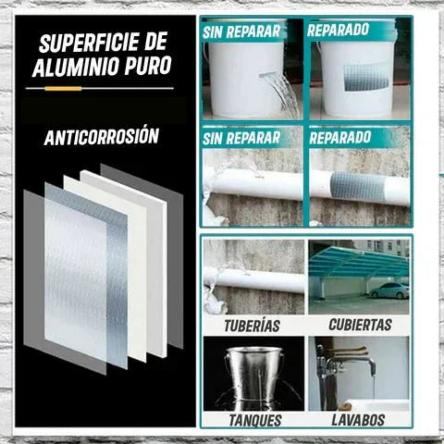 AquaSeal Pro-  Sella filtraciones al instante ⭐⭐⭐⭐⭐