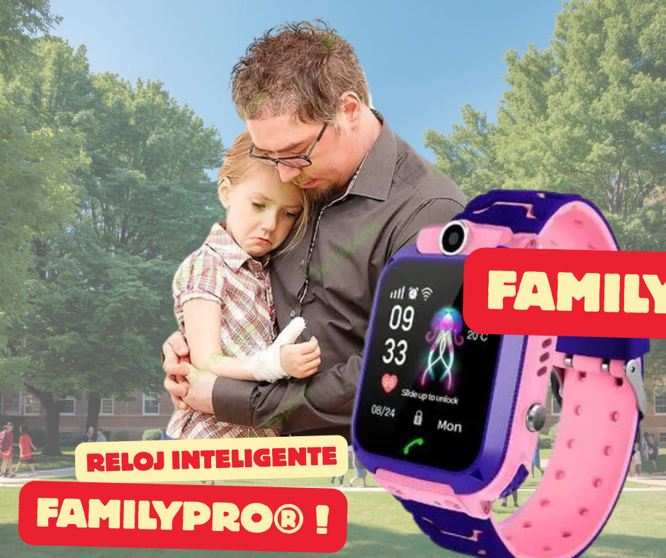 FamilyPro® Reloj inteligente resistente al agua