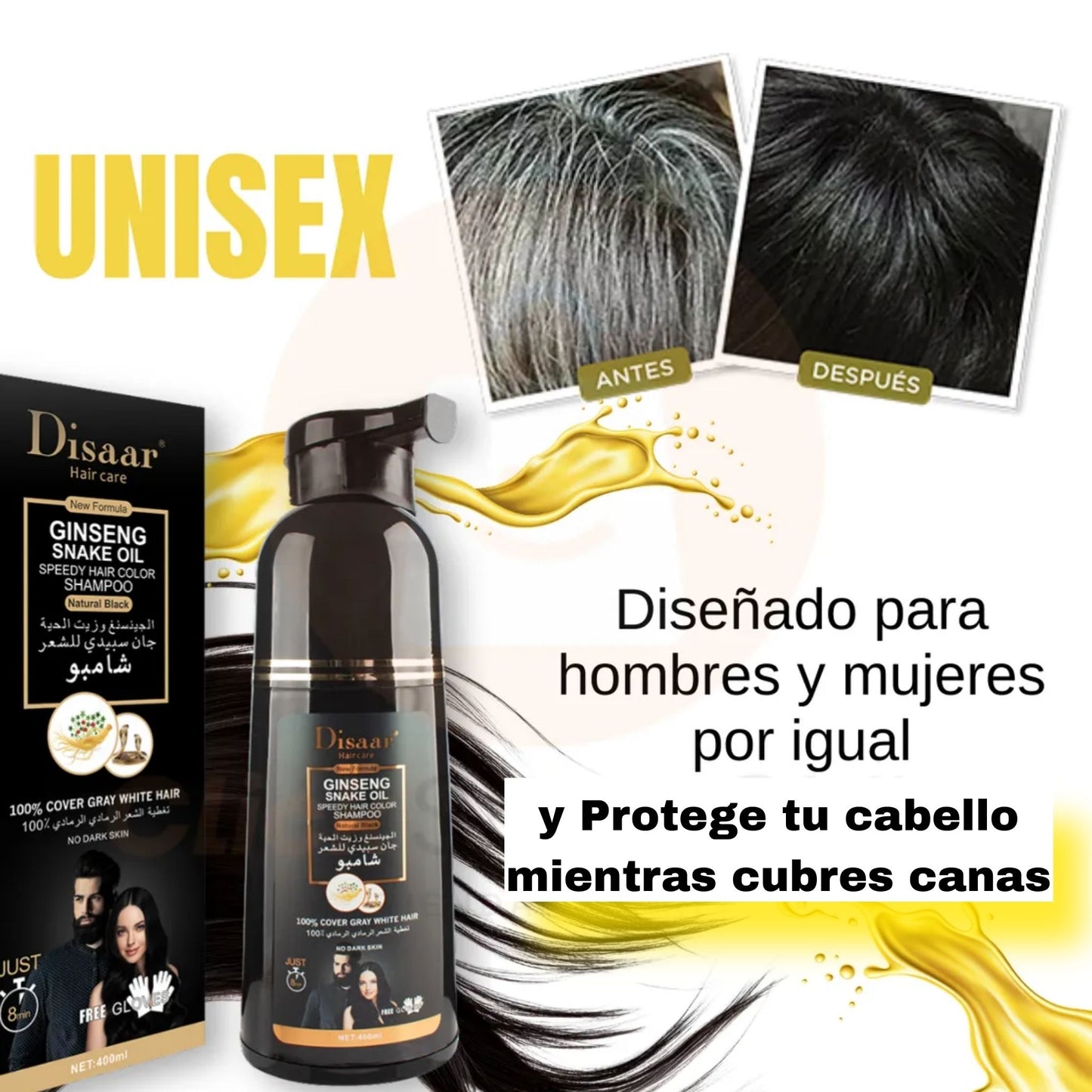 SHAMPOO CUBRE CANAS DISAAR