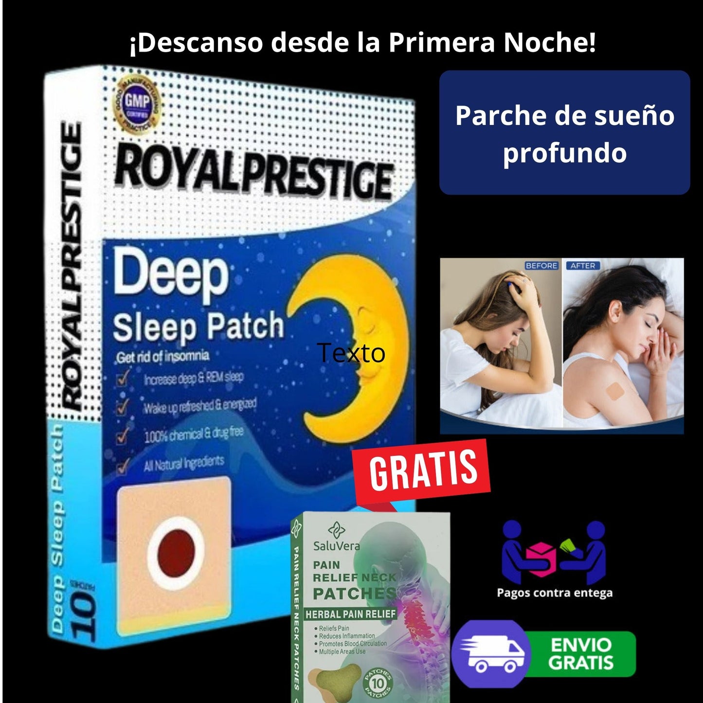 SueñoNatural® - Relájate con ingredientes naturales para un descanso reparador desde la primera noche          ⭐⭐⭐⭐⭐