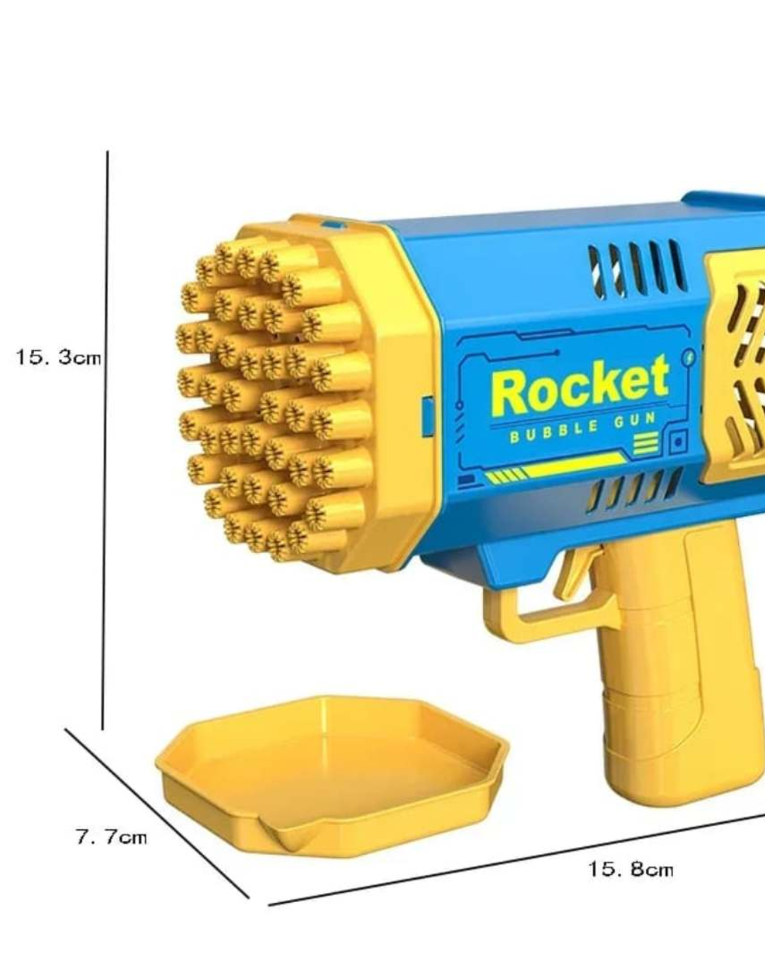 ROCKET: Máquina De Burbujas Bazooka led