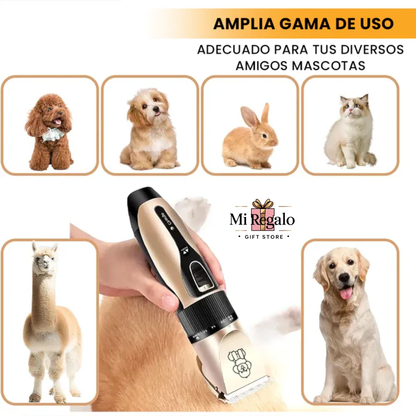 GroomPro- Acicala a tu mascota sin asustarla ni pagar demás ⭐⭐⭐⭐⭐