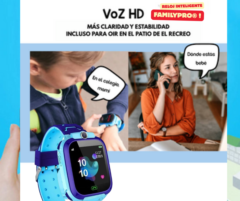 FamilyPro® Reloj inteligente resistente al agua