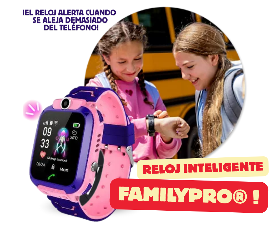 FamilyPro® Reloj inteligente resistente al agua