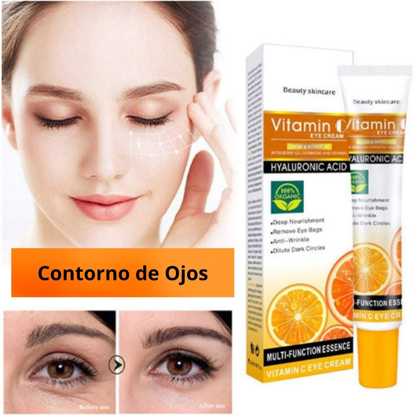 LuminaVita: Kit regalo que ilumina, humecta y reduce signos de fatiga tu rostro ⭐⭐⭐⭐⭐