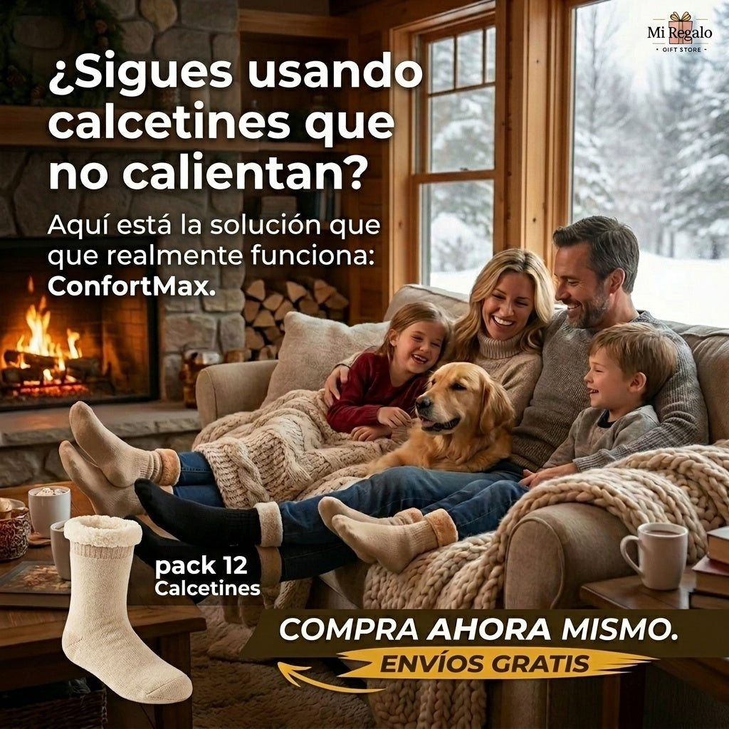ConfortMax - Calidez Superior para tus Pies- Calcetines Térmicos 🔥🔥🔥🔥🔥