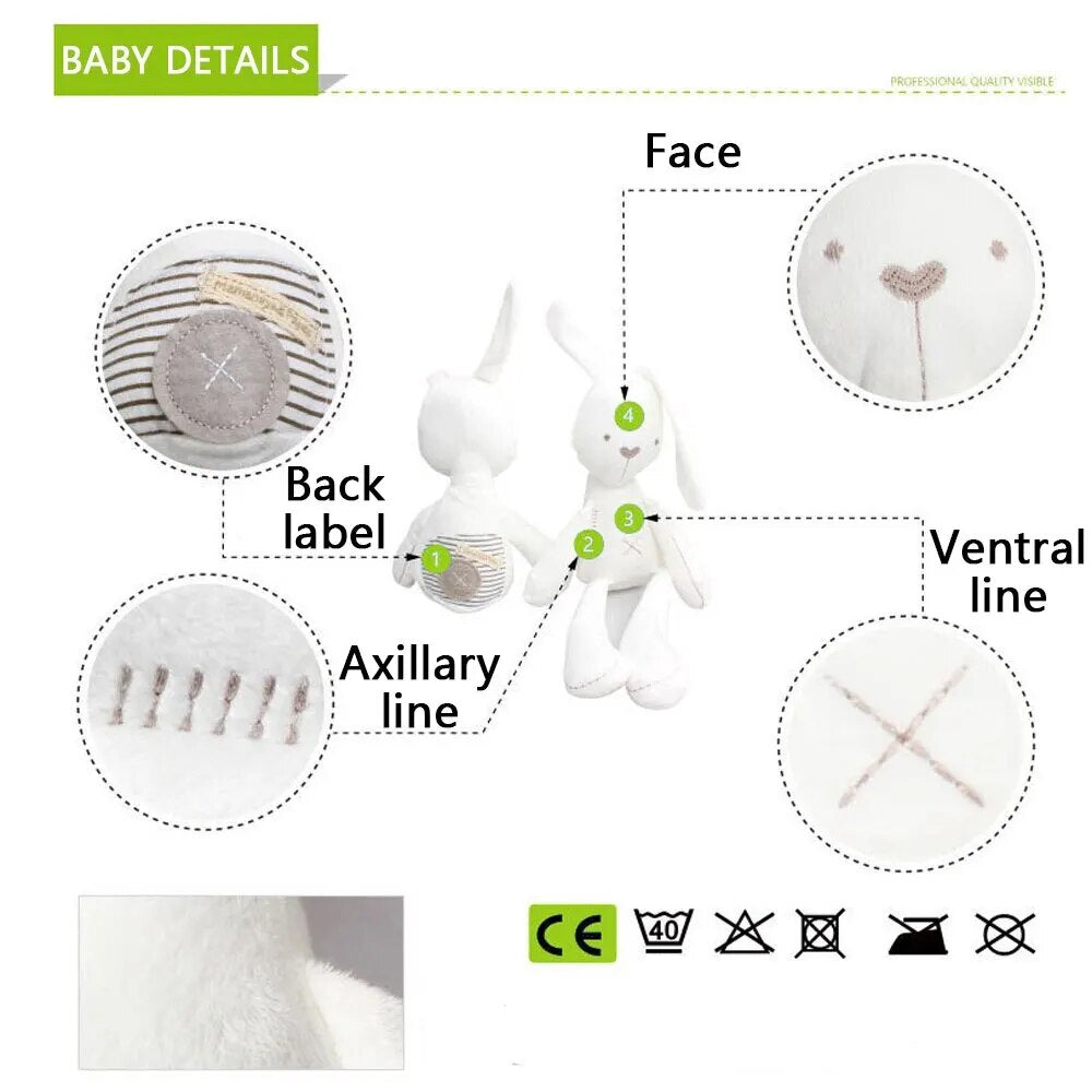 ⭐ Conejo Dulcesueños® Peluche De Apego Juguete Tuto Conejo